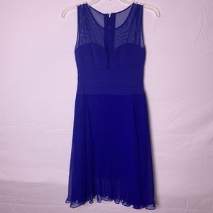 Blue BCBG Miranda Silk Dress Size 2
